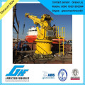 telescopic marine crane electric hydraulic crane